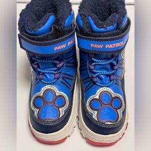Paw Patrol Kids Blue Light-up Snow boots